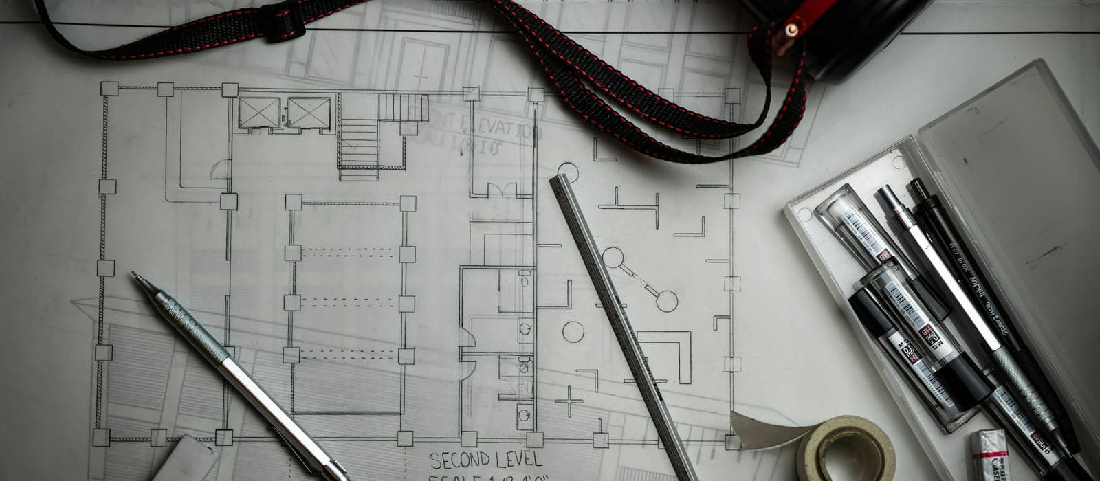 Architectural drawings and drafting tools, the stage at which the door type is chosen